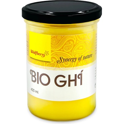 Wolfberry Ghí přepuštěné máslo bio 400 ml