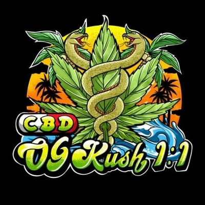Sumo Seeds CBD OG Kush 1:1 semena neobsahují THC 3 ks