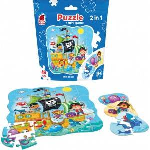 Roter Käfer Puzzle 2in1 Pirates 49el