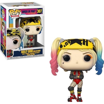 Funko POP! Birds of Prey Harley Quinn Roller Derby 9 cm