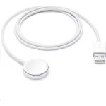 Apple Зарядно Apple Magnetic Charging Cable за Apple Watch, 1m - Бял, MW6A3ZE/A