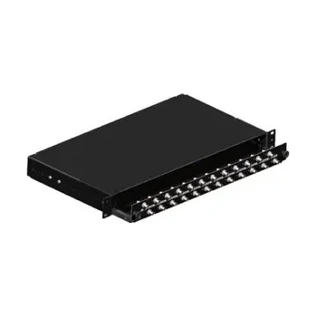 SeaMAX Оптич. панел loaded with 4 ST Multimode adapters - Black (MFCC1SXMM04ST2)