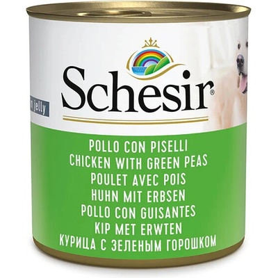 Schesir Dog Adult kuře/hrášek 285 g