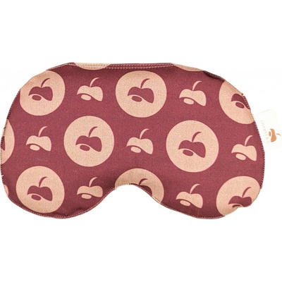 Ovopecka nahřívací polštářek na oči Ovo-vínová 22x13 cm
