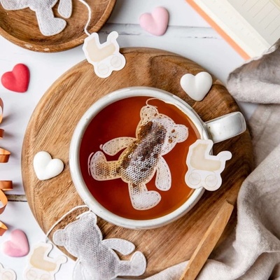 TEA HERITAGE Čierny čaj s bergamotom Teddy Bear Earl Grey 5 ks