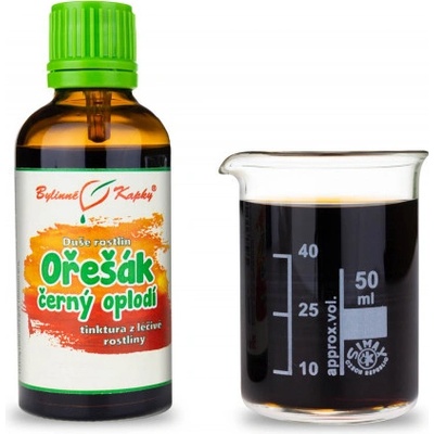 Bylinné kapky Orech čierny americký oplodie kvapky Duša rastlín tinktúra 50 ml