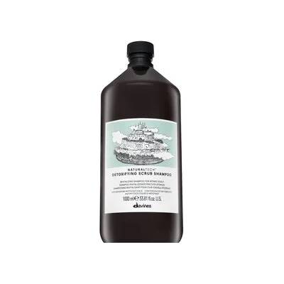 Davines Natural Tech Detoxifying Scrub Shampoo пилингов шампоан за бързо омазняваща се коса 1000 ml