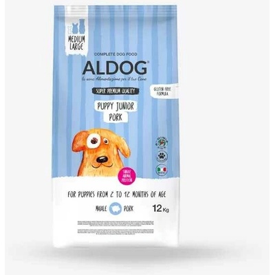 Aldog Puppy & Junior Medium Pork 2 kg