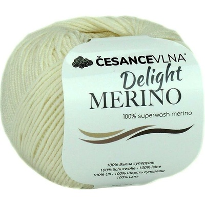 100% Merino příze - Delight smetanová