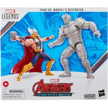 Hasbro Avengers Legends Series Thor Vs Marvel's Destroyer 60th Anniversary 15cm