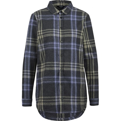 Stoic Дамска риза с копчета Stoic Women's MMXX. Storuman Hemp Flannel Shirt - Black Multi (133-1097-0113)