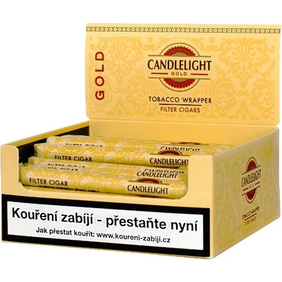 Candlelight Filter Gold krabička 50 ks