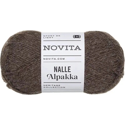 Novita Nalle Alpakka 77 Hnědá
