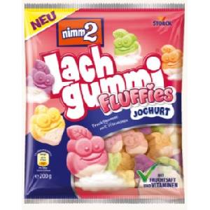 STORCK Nimm2 Smile gummi Fluffies Йогурт Витамини 90гр