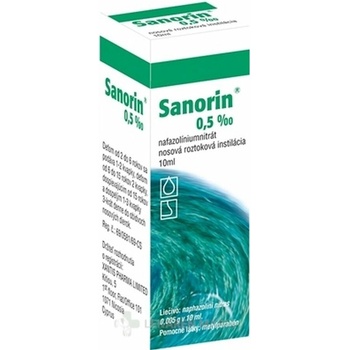 Sanorin 0,5‰ aer.nao.1 x 10 ml/5 mg