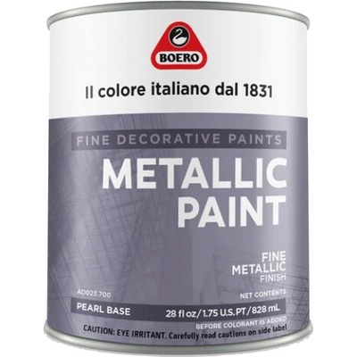 BOERO Metallic Paint 3 l MP Aluminium hodvábny lesk