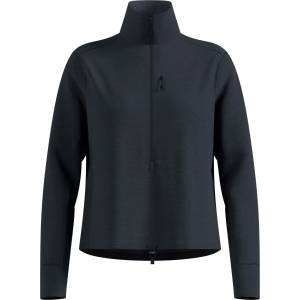 Odlo Дамско поларено яке Odlo Women's Mid Layer 1/2 Zip Grid Fleece Fleece jacket - Black Melange (105-6288-0114)