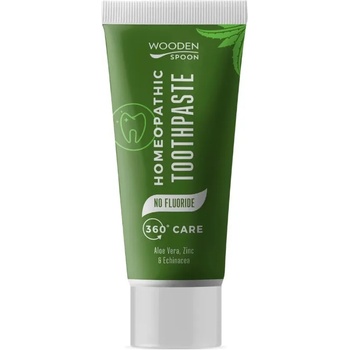 Wooden Spoon Хомеопатична паста за зъби 360° care, 75 ml