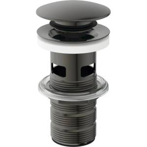 Ideal Standard Atelier Multisuite Click-Clack вентил за мивка с преливник в Magnetic Grey (E1482A5)
