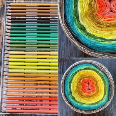 Příze Čarovné klbko (3n) 1800m Magic Beauty - 20 Colors - Pencils XVI