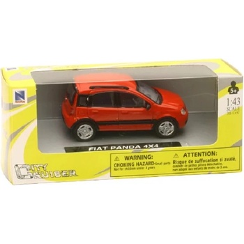 Image 1 of New Ray Toys Метална количка Newray - Fiat Panda 4х4, червена, 1: 43 (19553)