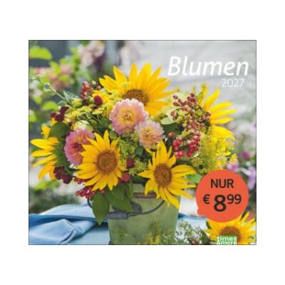 times&more Blumen Bildkalender 2027