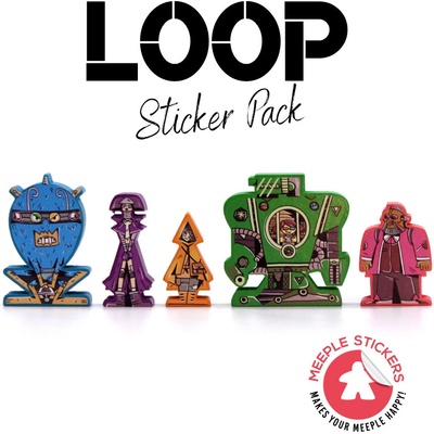 Meeple Stickers samolepky pro the loop