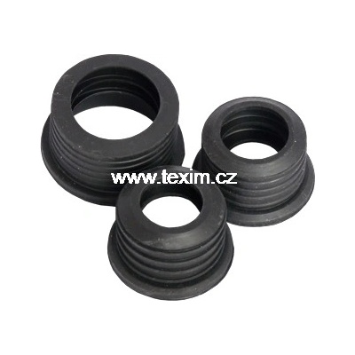 TEXIM Redukce do hrdla trubky 50x40mm Černá