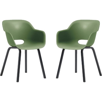 Keter Noa cup olivové, kovové nohy, 2 ks 260032