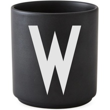 Design Letters Porcelánový hrnček dózička Letters Black W 300 ml