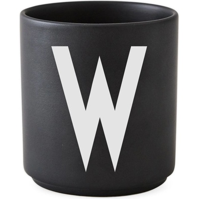 Design Letters Porcelánový hrnček dózička Letters Black W 300 ml
