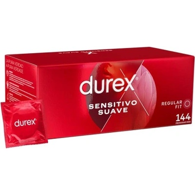 Durex 144 бр. Тънки презервативи Durex Feel Thin (Sensitive)