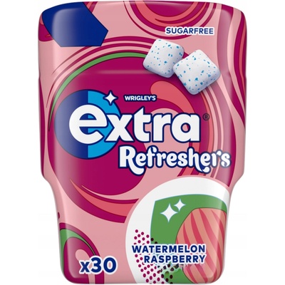 Wrigley's Orbit Refreshers žuvačka bez cukru s melónu a malín 30 ks 67g