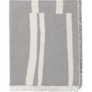 Elvang Lyme Grass одеяло 130 x 180 см, сиво (50001-G)