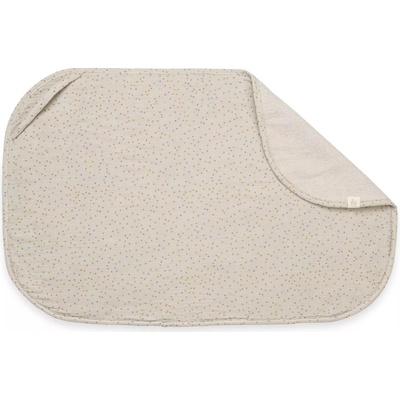 Hauck podložka a uterák 2v1 beige dots