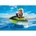 PLAYMOBIL 71464 City Action Feuerwehrboot mit Aqua Scooter