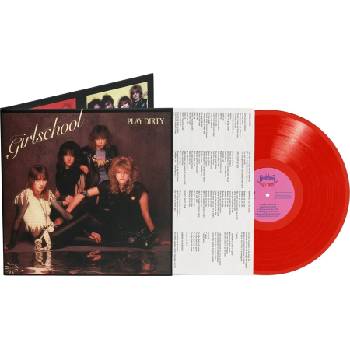 Girlschool - Play Dirty (180 g) (Red Coloured) (LP) (630428088337)