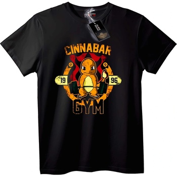 NOONEBRAND Тениска Цинабар Gym Charmander - S, Black