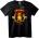 NOONEBRAND Тениска Цинабар Gym Charmander - S, Black