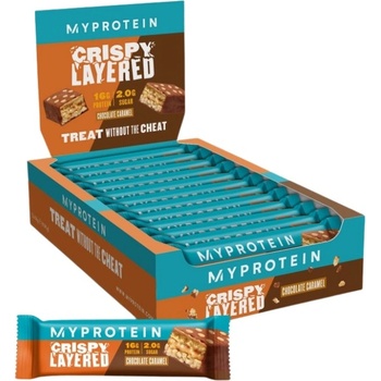 Myprotein Crispy Layered Bar [58 грама] Бял шоколад с фъстъци