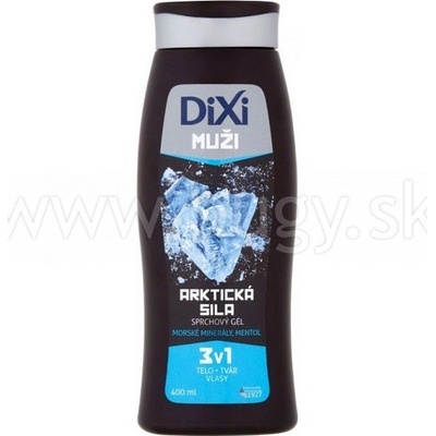 Dixi Arktická síla Men sprchový gél 3v1 400 ml