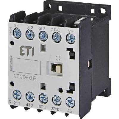 ETI CEC09.01 230V AC 50/60Hz 3NO+1NC