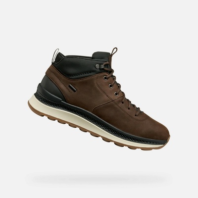 Geox Тъмнокафяви мъжки боти Geox Spherica Actif X2 Geox | Kafyav | МЪЖЕ | 41