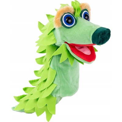 Handpuppe Drache Lalobe 21878A 12 cm