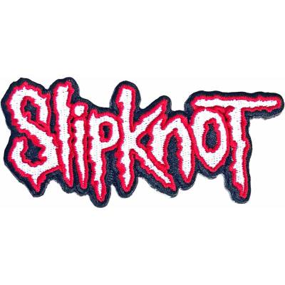 Nažehlovačka Slipknot - Cut-Out Logo Red Border