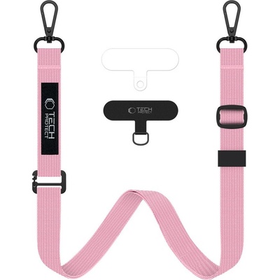 Tech-Protect Универсален ремък за смартфон от Tech Protect C65 Crossbody - Baby Pink (5906302370986)