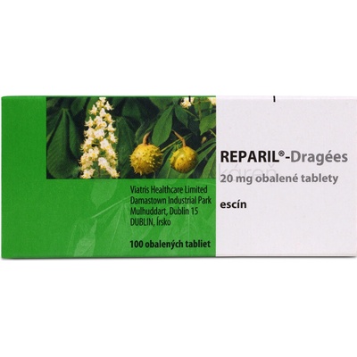 Reparil-Dragées tbl.obd.100 x 20 mg