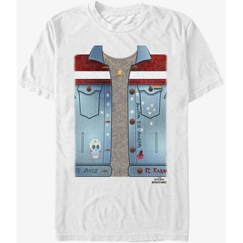 ZOOT. Fan Бяла унисекс тениска Marvel America Chavez Костюм ZOOT. Fan | Byal | МЪЖЕ | S