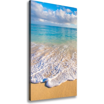 Vertikálny foto obraz na plátne Tropická pláž 50x100 cm