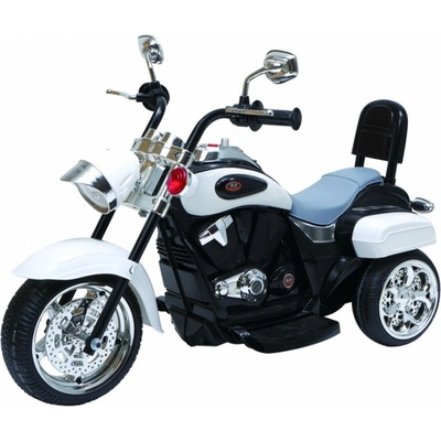 Mamido elektrická motorka Chopper biela